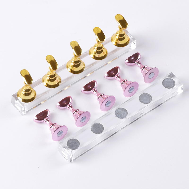 Nail Art Viral - 5/30 pièces/ensemble support magnétique pour ongles
