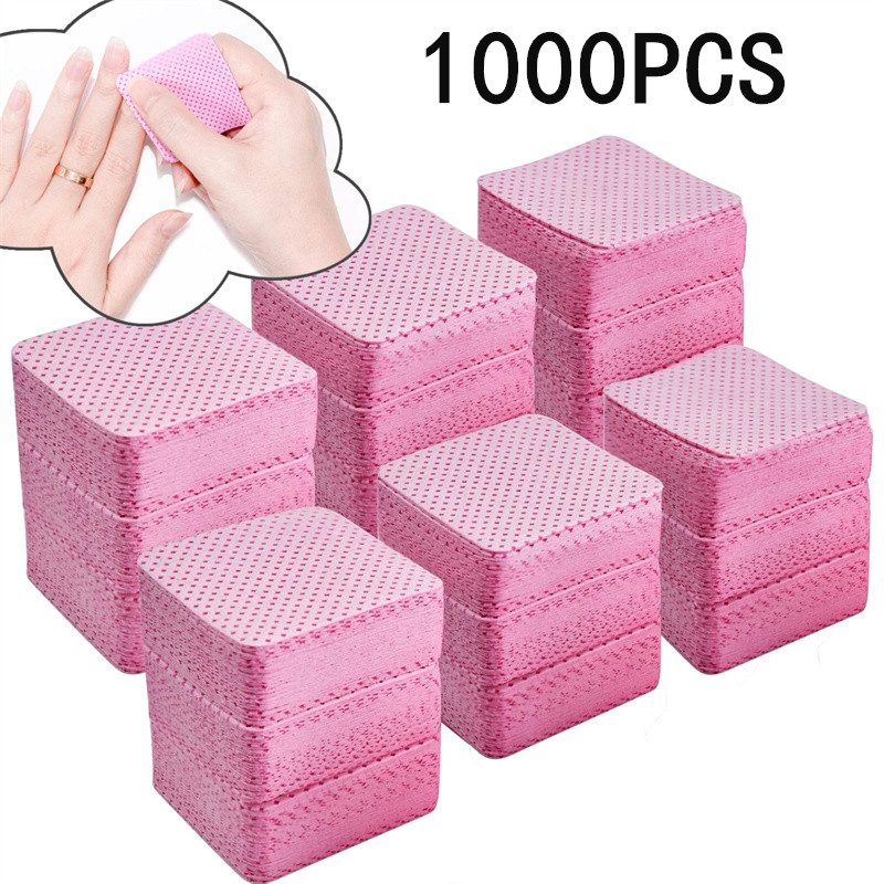 Nail Art Remover - 20/50/100/300/1000 pièces lingettes à ongles non
