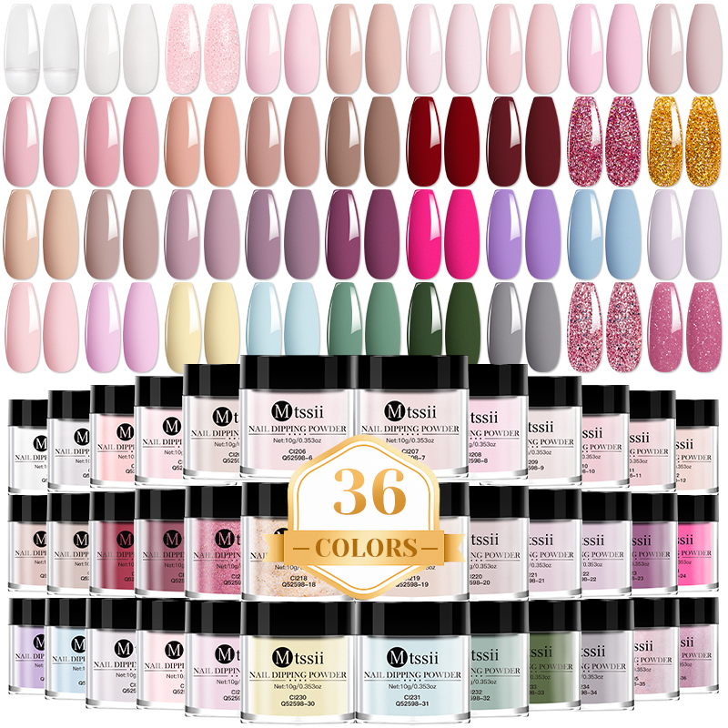 Dip Powder Nail - Poudre à tremper acrylique pour ongles,