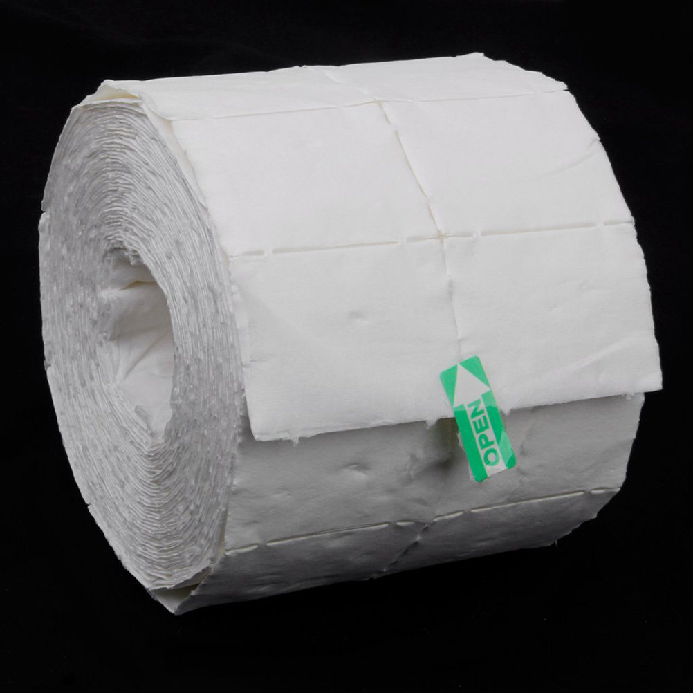 Nail Art Remover - 500 lingettes en coton non tissé
