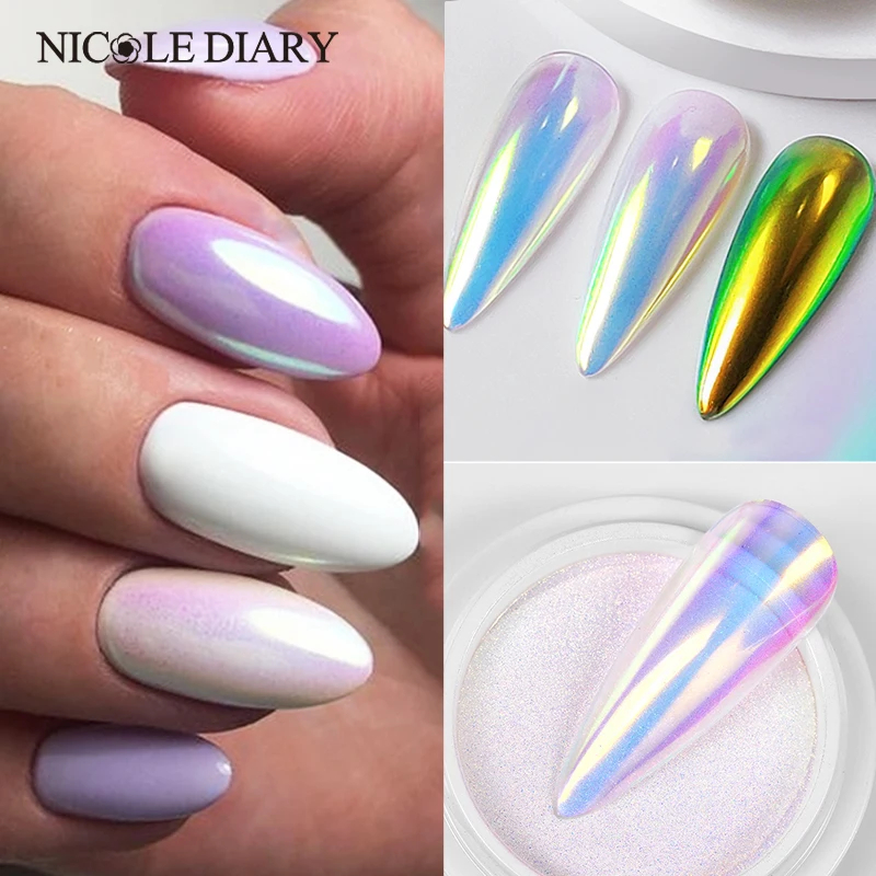 Dip Powder Nail - NICOLE DIARY Aurora poudre à ongles