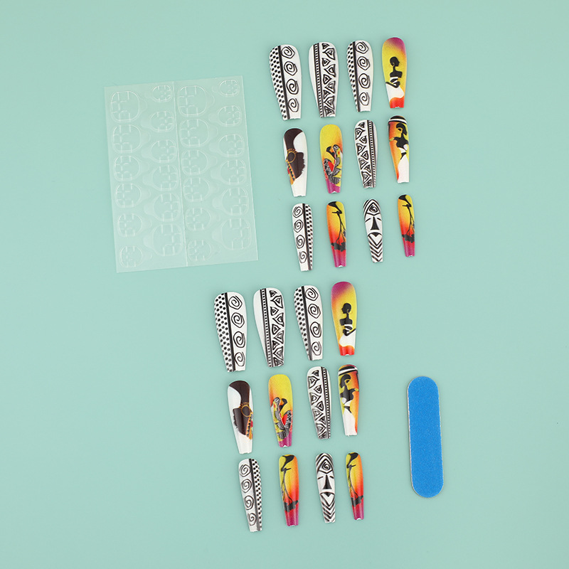 Faux ongles mi-longs pour femm - Nail Art Y2K avis et prix
