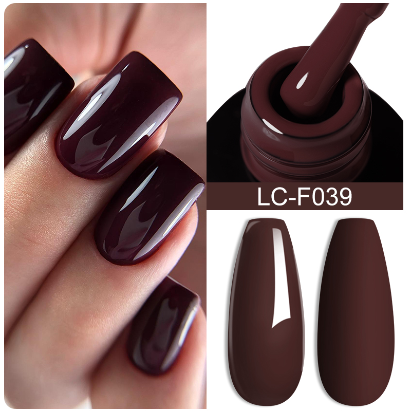 LILYCUTE café marron couleur G - Nail Art Red Wine avis et prix