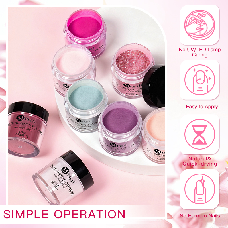 Kit de poudre pour ongles 10 p - Dip Powder Nail avis et prix