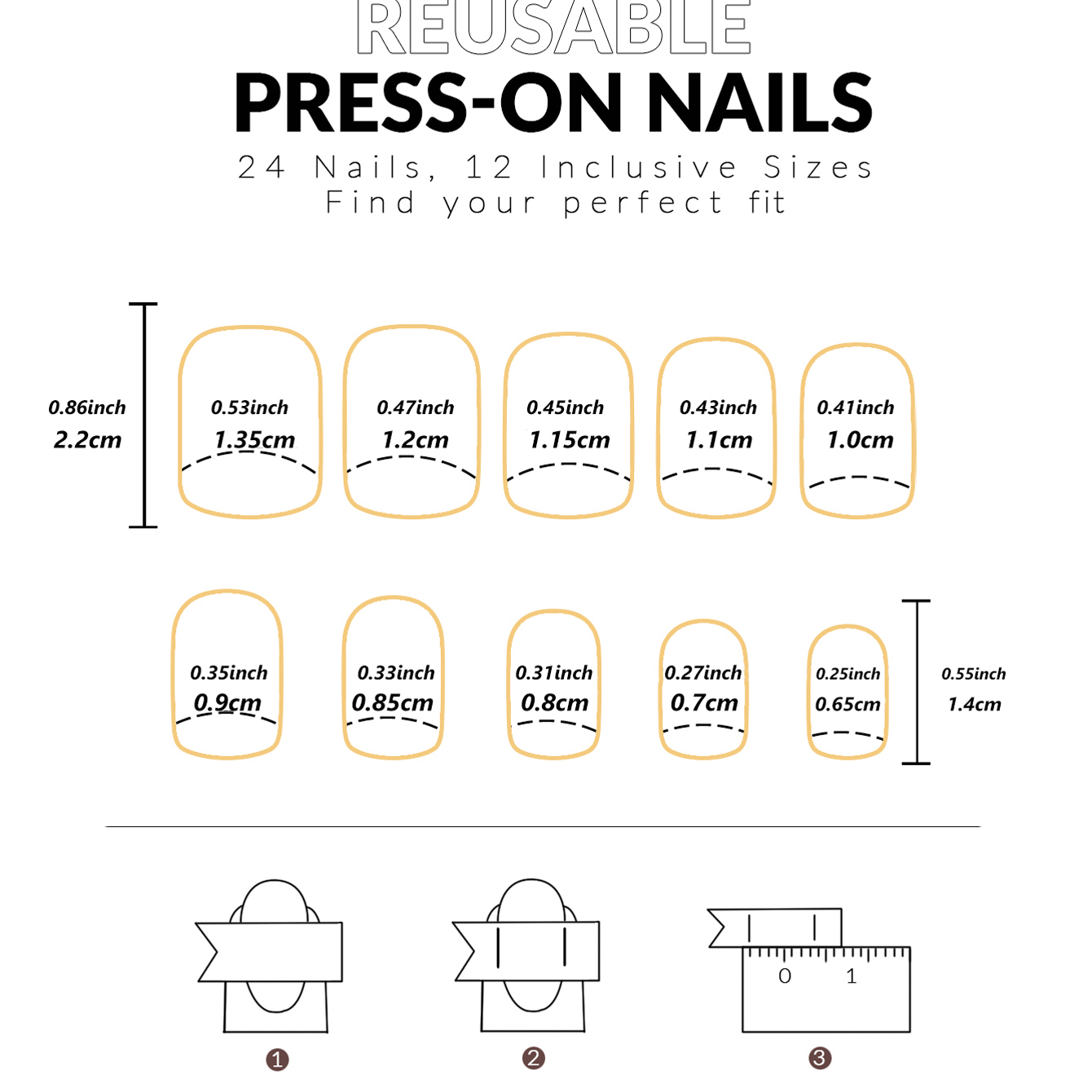 Faux ongles courts et carrés,  - Nail Art Red Wine avis et prix