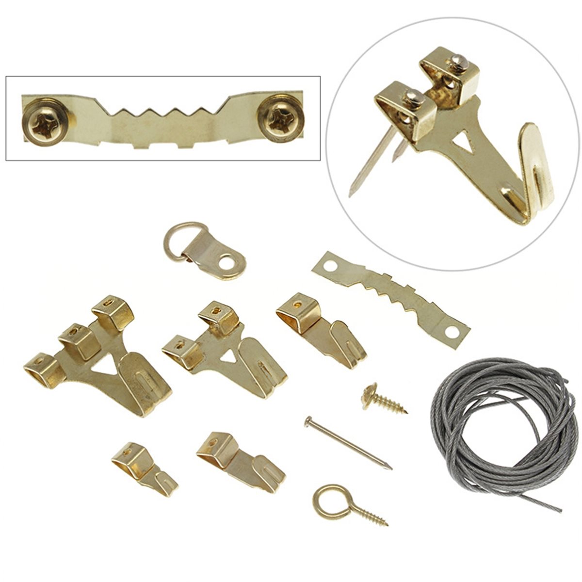 PHONE&GEAR Kit de 195 pièces p - Nail Art Gold avis et prix