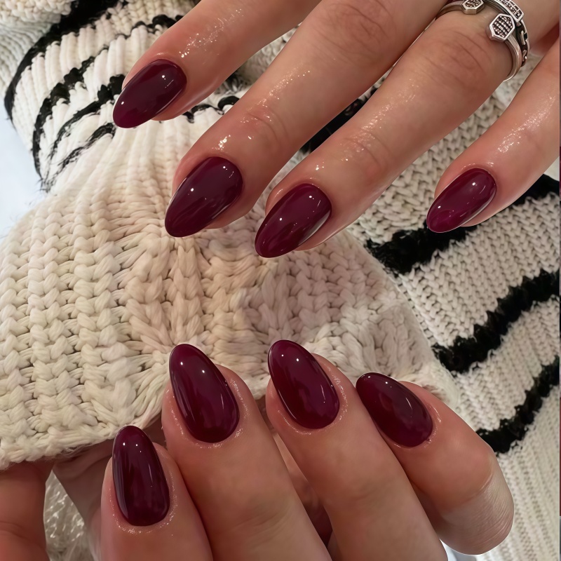 Nouveauté 2026 – 24 faux ongle - Nail Art Red Wine avis et prix