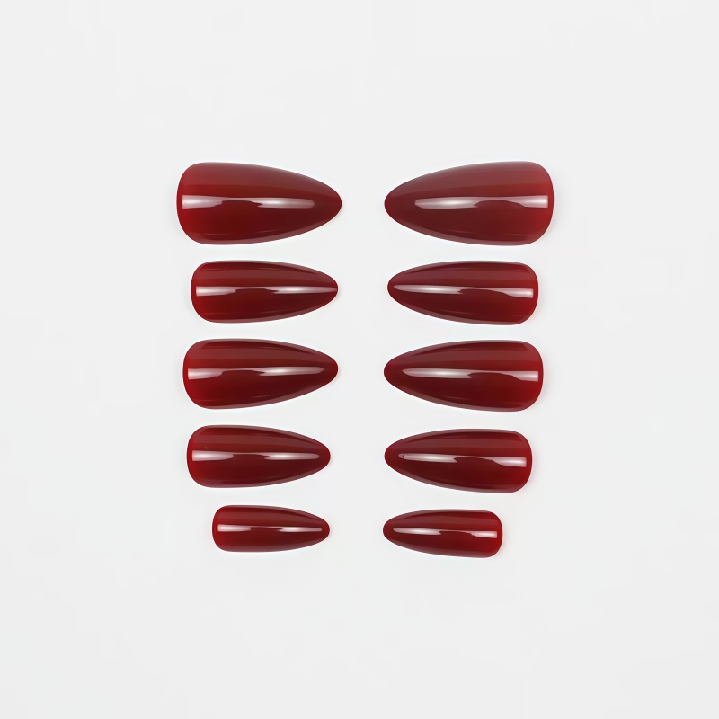 Nouveauté 2026 – 24 faux ongle - Nail Art Red Wine avis et prix