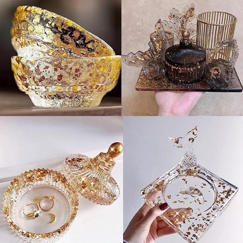 200 feuilles de feuille d'or d - Nail Art Gold avis et prix
