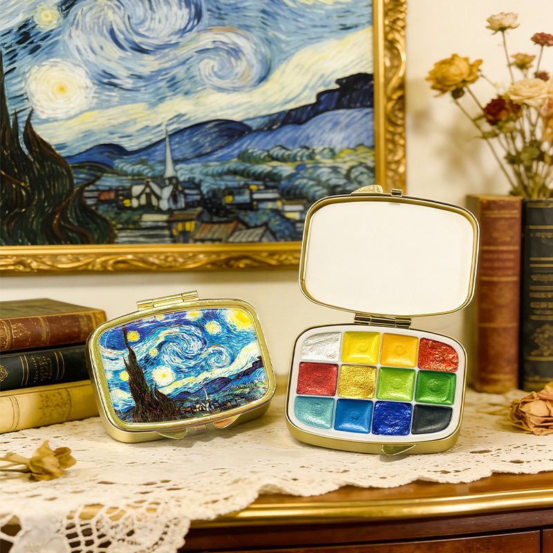 Ensemble de peinture à l'aquar - Nail Art Van Gogh avis et prix