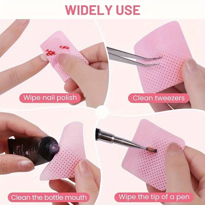 20/600 pièces lingettes à ongl - Nail Art Remover avis et prix