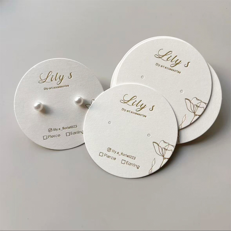 Carte d'exposition de boucles  - Nail Art Gold avis et prix