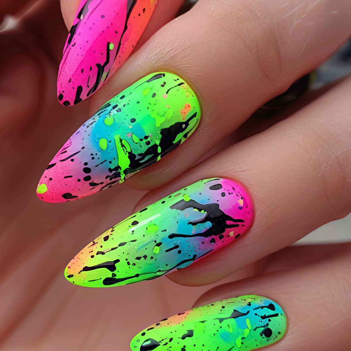 24 pièces/ensemble Faux Ongles - Nail Art Y2K avis et prix