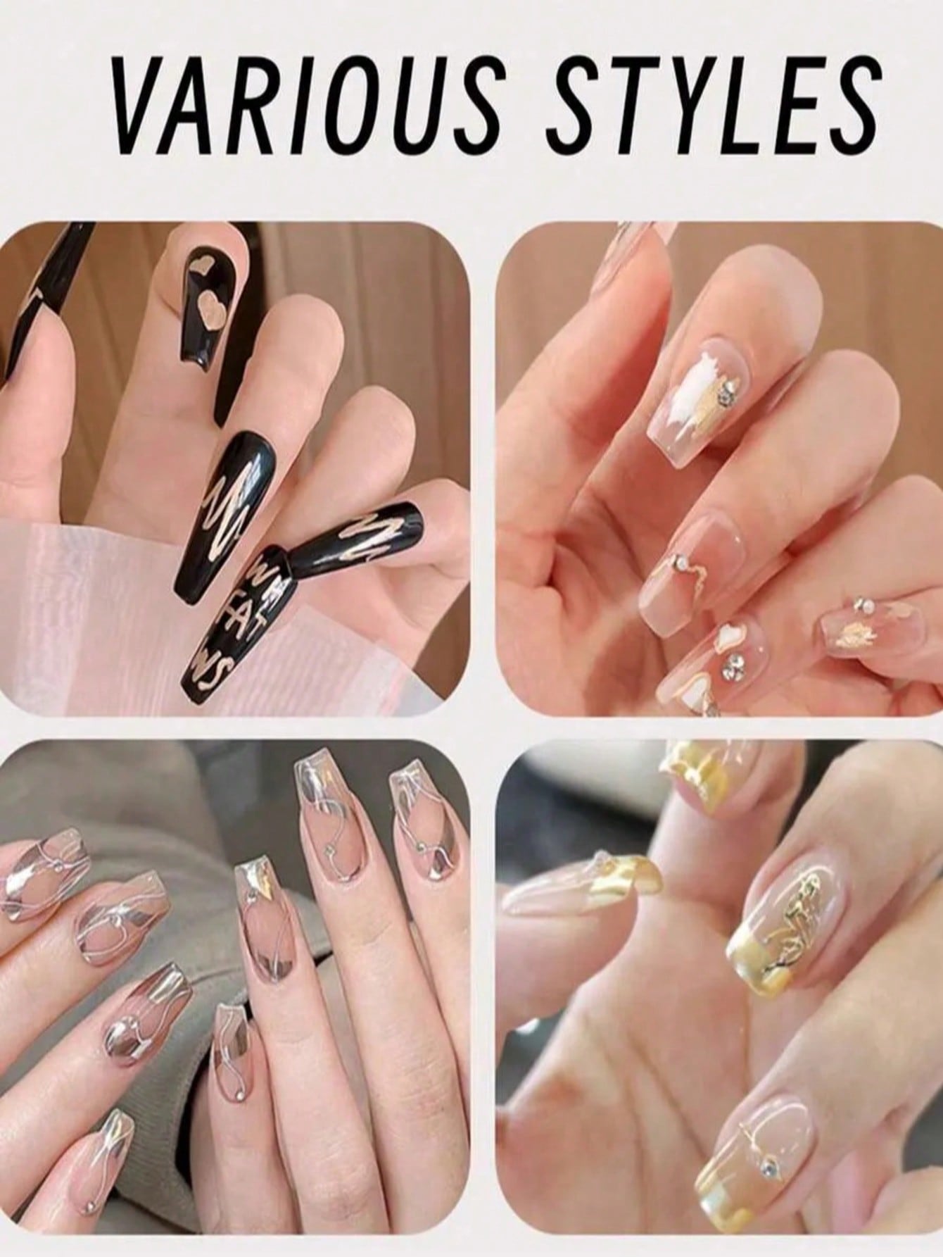 Stylo pour nail art 0,8 mm, 1  - Nail Art Gold avis et prix