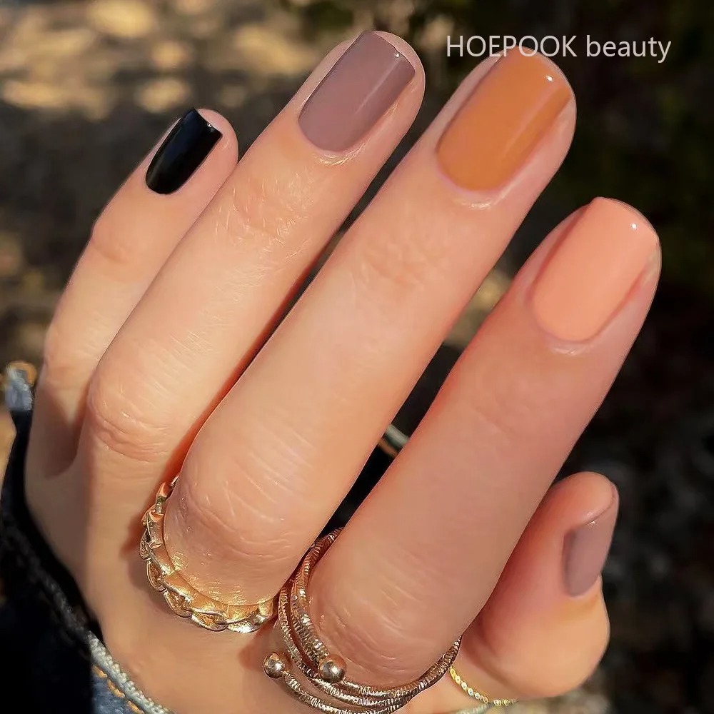 24 faux ongles courts carrés à - Nail Art Red Wine avis et prix