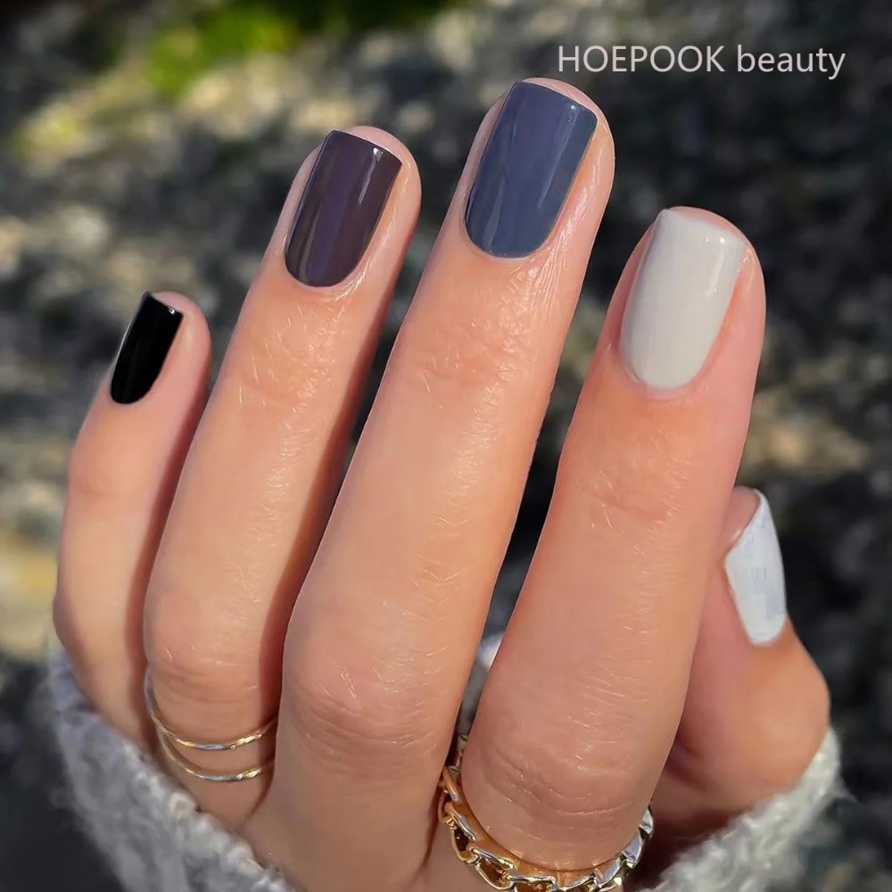 24 faux ongles courts carrés à - Nail Art Red Wine avis et prix