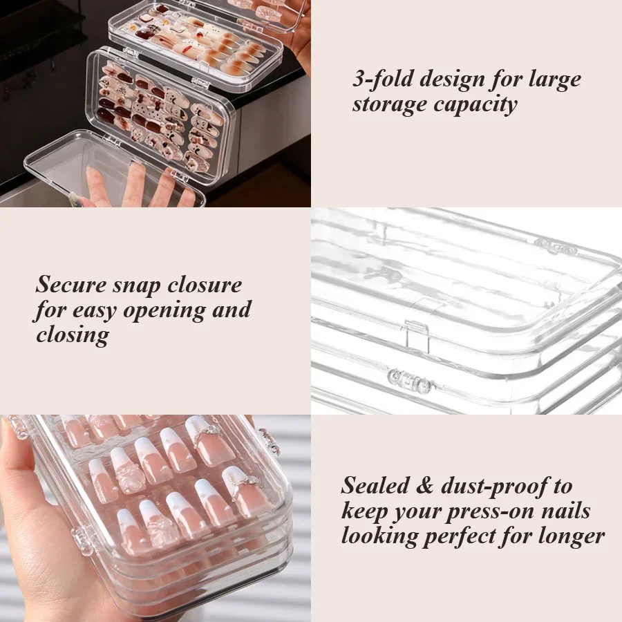 Boîte de rangement transparent - Nail Art Viral avis et prix