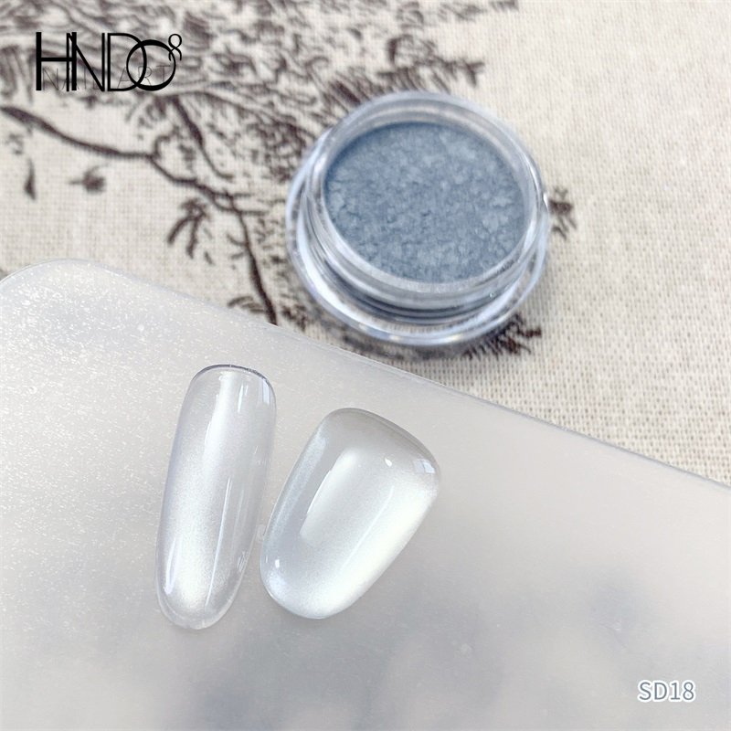 HNDO nouveau argent blanc 3D o - Dip Powder Nail avis et prix