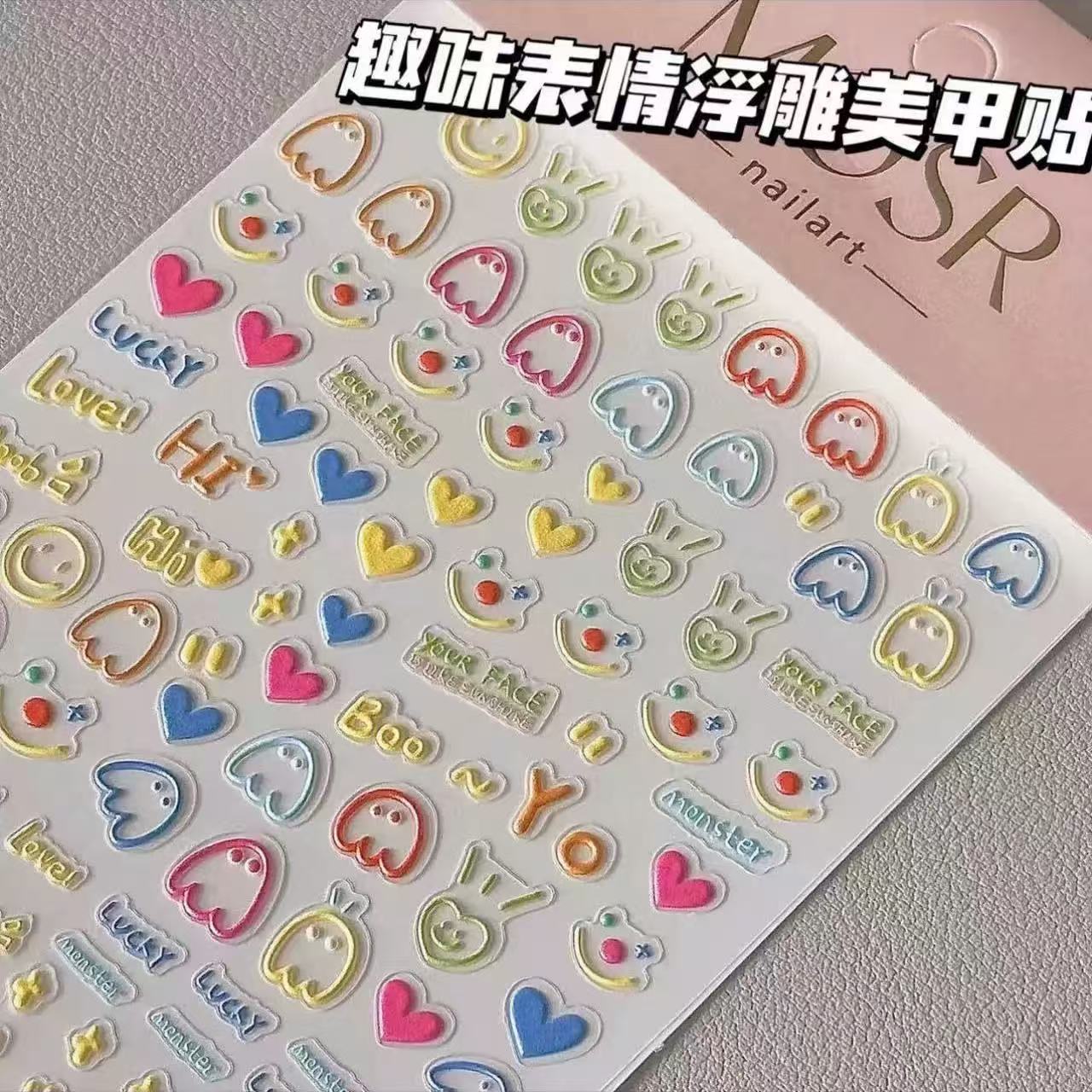 Autocollants pour ongles en fo - Nail Art Viral avis et prix