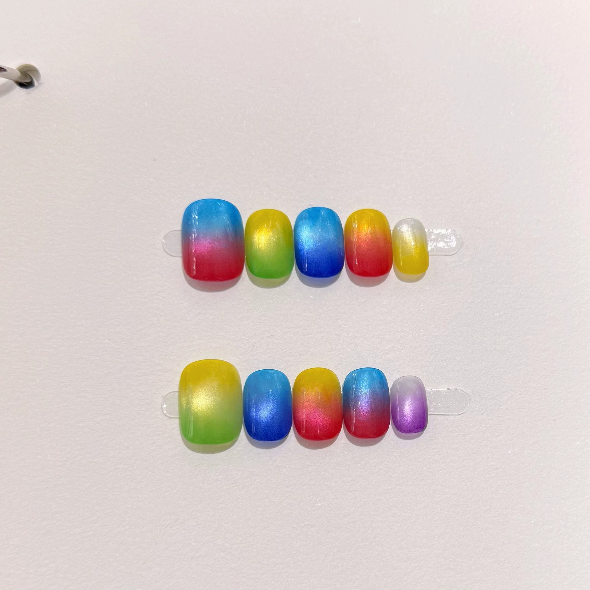 10 pièces presse à la main sur - Nail Art Y2K avis et prix