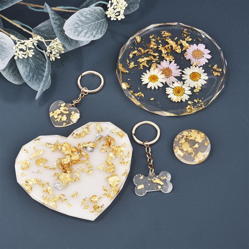 Feuille Imitation or argent cu - Nail Art Gold avis et prix