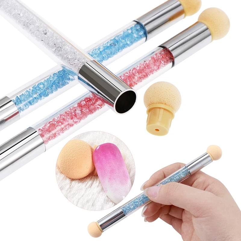 Têtes d'éponge rondes et point - Dip Powder Nail avis et prix