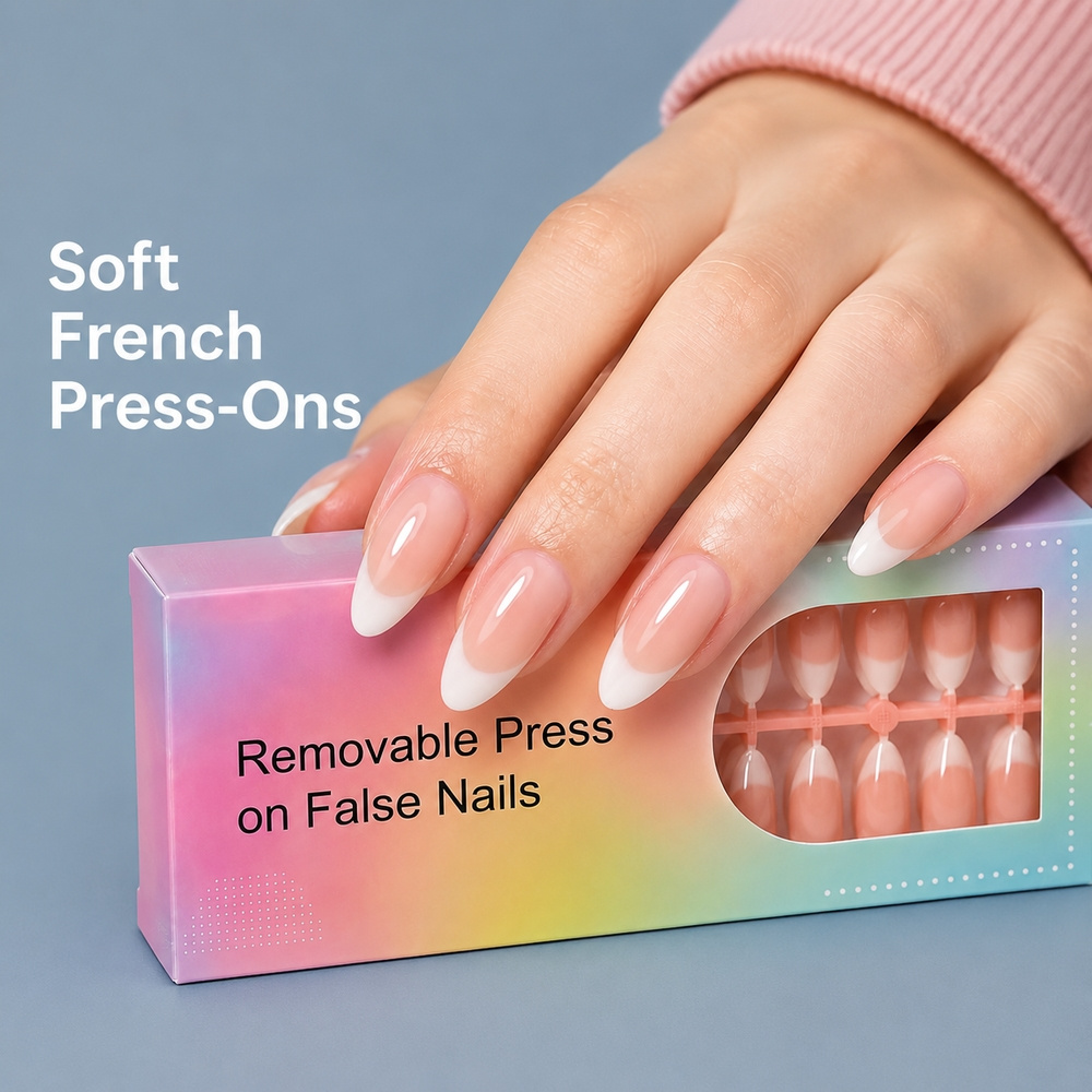 150 pièces Faux ongles à press - Nail Art Ombre Pink avis et prix