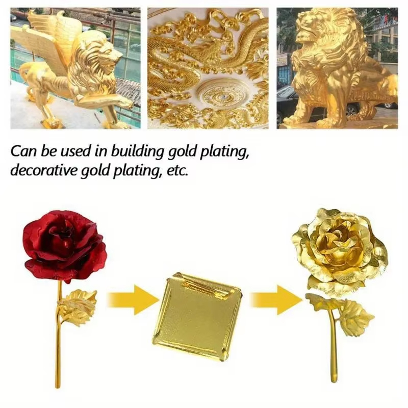 100 feuilles de papier imitati - Nail Art Gold avis et prix